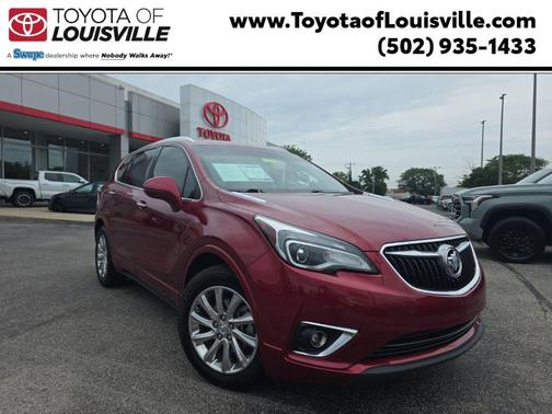 Chili Red Metallic 2020 Buick Envision FWD Essence