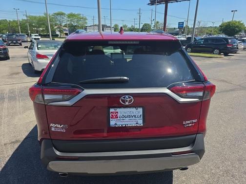Ruby Flare Pearl 2025 Toyota RAV4 Hybrid Limited