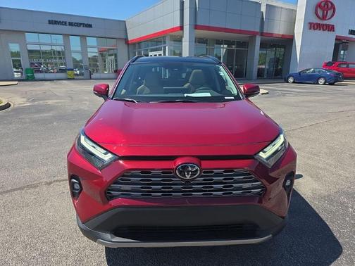 Ruby Flare Pearl 2025 Toyota RAV4 Hybrid Limited