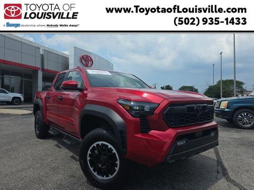 Red 2024 Toyota Tacoma TRD Off-Road