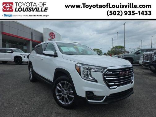 Summit White 2023 GMC Terrain SLT