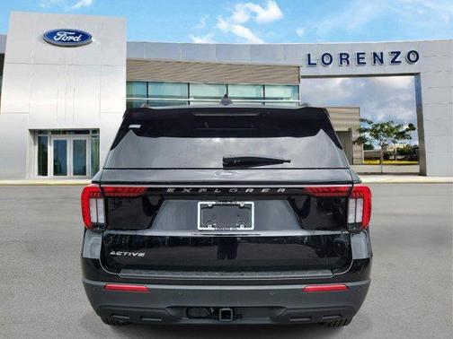 Agate Black Metallic 2026 Ford Explorer Active