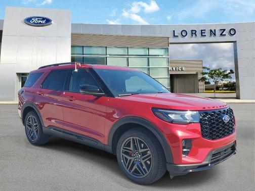Rapid Red Metallic Tinted Clearcoat 2026 Ford Explorer ST