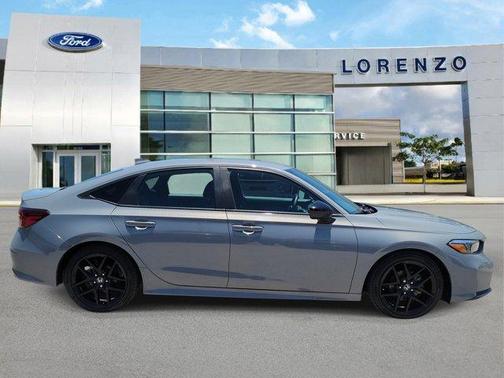 Meteorite Gray Metallic 2025 Honda Civic Sport
