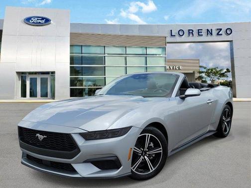 Iconic Silver Metallic 2025 Ford Mustang EcoBoost Premium