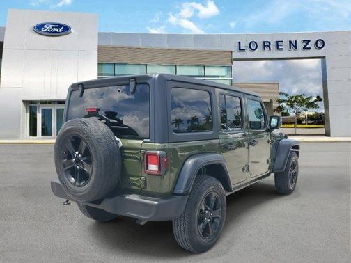 Sarge Green Clearcoat 2021 Jeep Wrangler Unlimited Sport Altitude