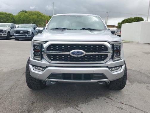 Iconic Silver Metallic 2021 Ford F-150 Platinum