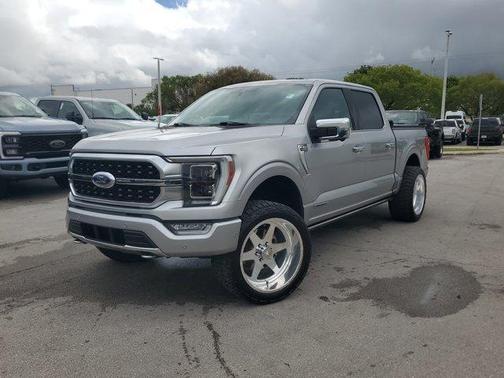 Iconic Silver Metallic 2021 Ford F-150 Platinum