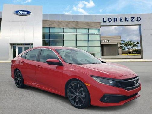 Rallye Red 2020 Honda Civic Sport