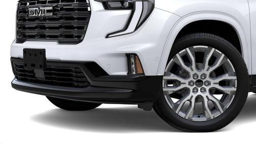 Glacier White Tricoat 2026 GMC Acadia Denali