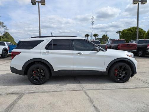 STAR WHITE MET TRI-COAT 2023 Ford Explorer ST