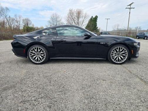 Shadow Black 2025 Ford Mustang GT Premium
