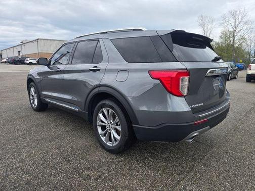 Gray Metallic 2024 Ford Explorer Limited