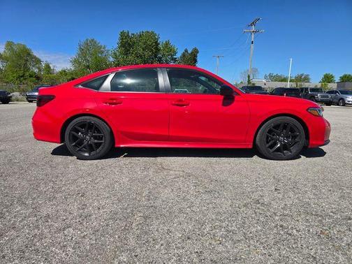 Red 2025 Honda Civic Sport