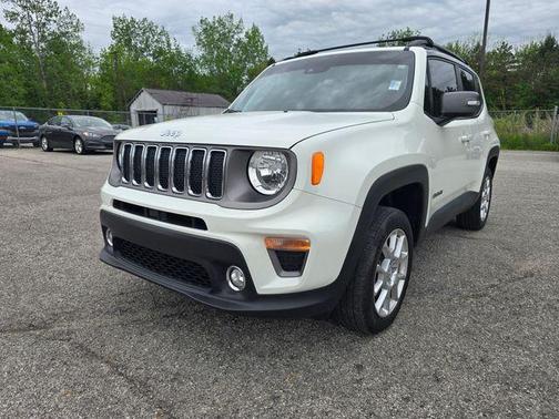 Alpine White Clearcoat 2021 Jeep Renegade Limited