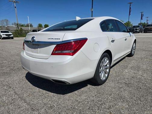 White Frost Tri-Coat 2015 Buick LaCrosse Leather