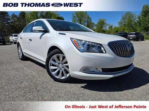 White Frost Tri-Coat 2015 Buick LaCrosse Leather