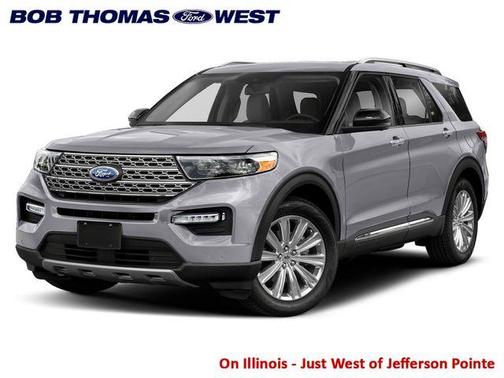Silver Metallic 2020 Ford Explorer XLT