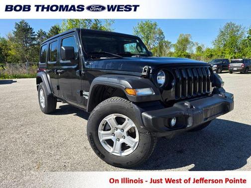 Black Clearcoat 2020 Jeep Wrangler Unlimited Sport