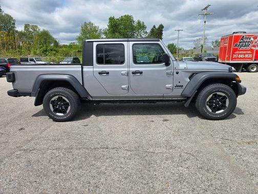 Billet Silver Metallic Clearcoat 2020 Jeep Gladiator Sport