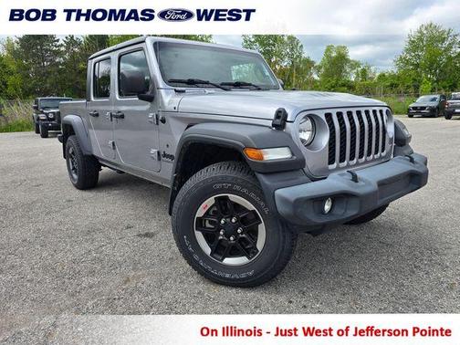 Billet Silver Metallic Clearcoat 2020 Jeep Gladiator Sport