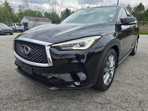 Black Obsidian 2021 INFINITI QX50 Luxe