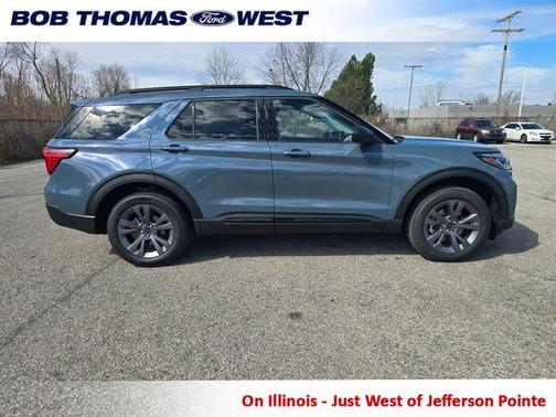 Vapor Blue Metallic 2026 Ford Explorer Active