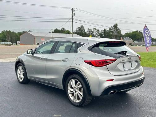 Silver 2017 INFINITI QX30 Sport Utility 4D