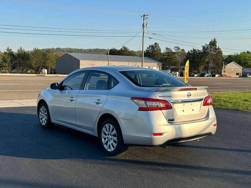 Brilliant Silver 2015 Nissan Sentra S