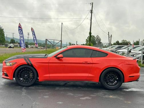 Red 2016 Ford Mustang V6