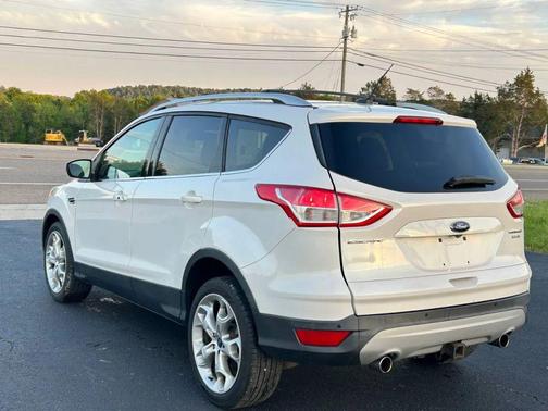 White Platinum Tricoat 2013 Ford Escape Titanium