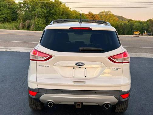 White Platinum Tricoat 2013 Ford Escape Titanium