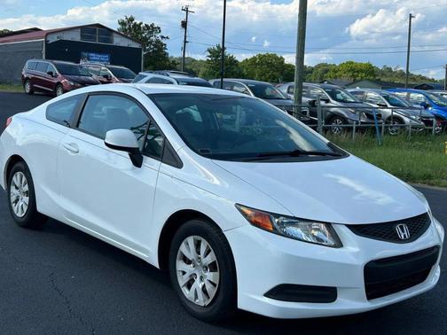 Taffeta White 2012 Honda Civic LX