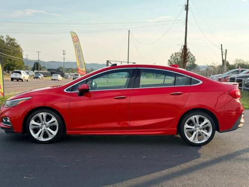 Red 2016 Chevrolet Cruze Premier
