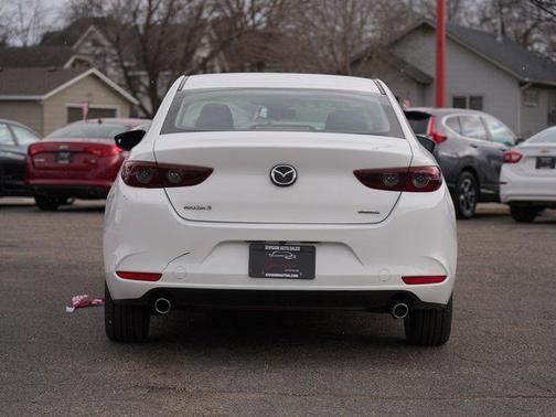 Snowflake White Pearl Mica 2020 Mazda Mazda3 FWD w/Select Package