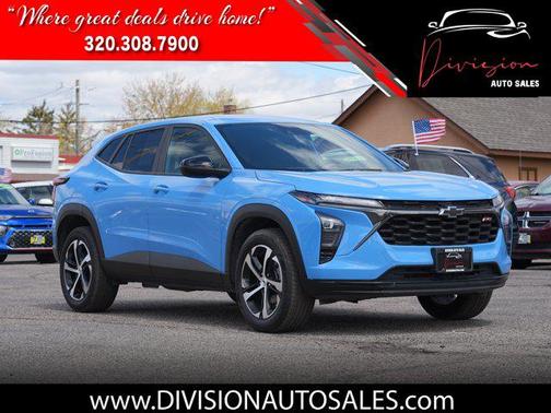 Fountain Blue 2024 Chevrolet Trax FWD 1RS