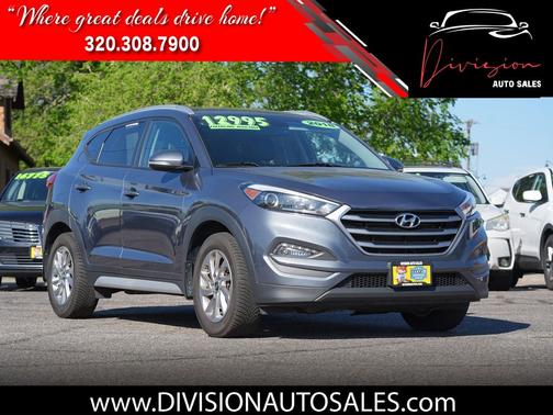 Coliseum Gray 2018 Hyundai TUCSON SEL Plus