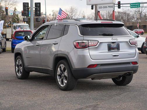 Billet Silver Metallic Clearcoat 2019 Jeep Compass Limited
