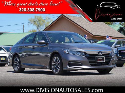 Modern Steel Metallic 2018 Honda Accord Hybrid Base