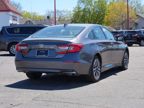 Modern Steel Metallic 2018 Honda Accord Hybrid Base