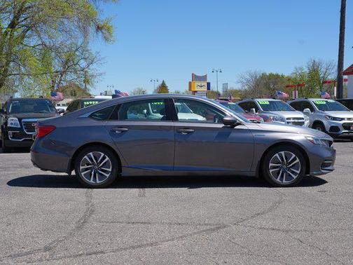Modern Steel Metallic 2018 Honda Accord Hybrid Base