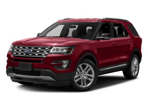 Ruby Red Metallic Tinted Clearcoat 2017 Ford Explorer XLT