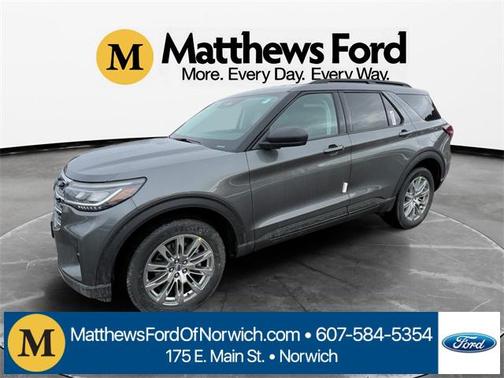 Carbonized Gray Metallic 2026 Ford Explorer Active