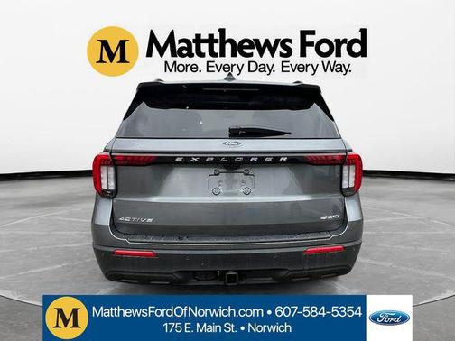 Carbonized Gray Metallic 2026 Ford Explorer Active