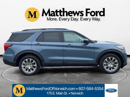 Vapor Blue Metallic 2026 Ford Explorer Active w/200A Pkg