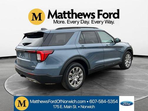 Vapor Blue Metallic 2026 Ford Explorer Active w/200A Pkg