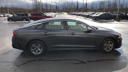 Gravity Gray 2021 Kia K5 LXS