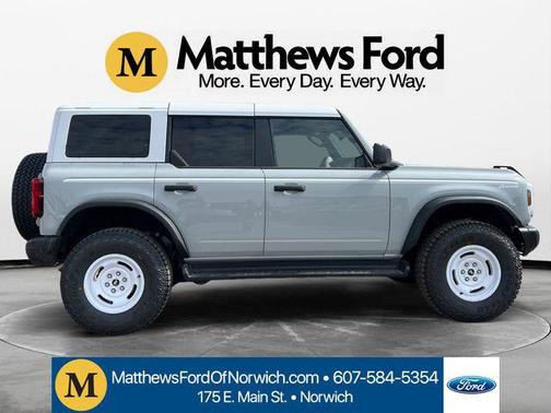 Avalanche Gray 2026 Ford Bronco Heritage Edition