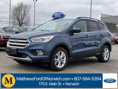 Blue 2018 Ford Escape SEL
