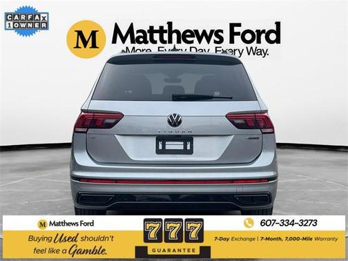 2022 Volkswagen Tiguan 2.0T SE R-Line Black 4MOTION
